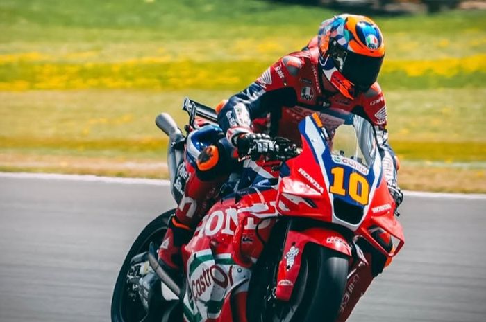 MotoGP, cedera, honda, Luca Marini, suzuka 8 hours, Luca Marini Jarang Crash di MotoGP, Sekali Tes Superbike Malah Crash Parah