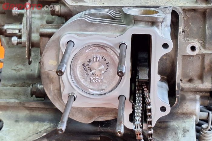 honda, blok mesin, korter, Rafi Matic, one garage, Awas Overheat, Segini Batas Aman Korter Blok Mesin Motor Honda