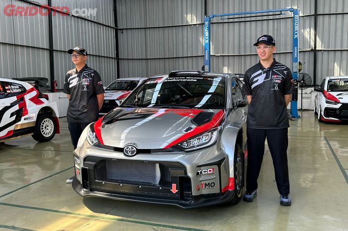 toyota, Toyota Gazoo Racing, Toyota Gazoo Racing Indonesia, TGRI, Siap Sapu Kejurnas, Toyota Gazoo Racing Indonesia Hadirkan Unit GR Yaris Rally2