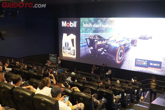 Formula 1, mobil lubricants indonesia, PT ExxonMobil Lubricants Indonesia, oracle red bull racing, F1 Movie, Mobil Lubricants Indonesia Gelar Gathering, Ajak Konsumen dan Mitra Nonton F1 Movie