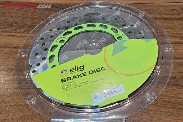 discbrake, cakram, elig, piringan, Tinggal Pasang di NMAX, Aerox dan Lexi, Harga Cakram Elig Cuma Segini