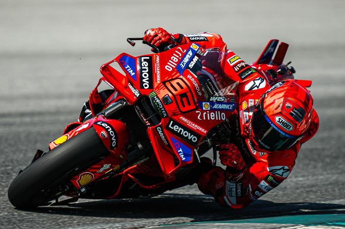 MotoGP, Marc Marquez, penyelamatan, marquez, Ducati, Marc Marquez Bongkar Rahasia Cara Latihan Menahan Motor yang Nyaris Jatuh