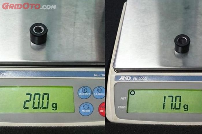 motor matic, roller, roller motor matic, cara ganti roller motor matic, cara yang benar menurunkan berat roller motor matic, Segini Angka Ideal Buat Ganti Roller Motor Matic Lebih Enteng