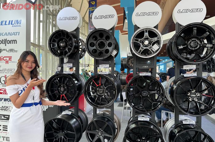 mobil diesel, pelek mobil, Lenso, GIIAS 2025, PT Mega Arvia Utama, Pecinta Mobil Diesel Senang, Pelek Lenso Hadir di GIIAS 2025, Harga Mulai Rp 7 Jutaan