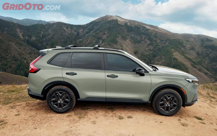cr-v, honda cr-v turbo, mobil hybrid, honda cr-v hybrid, Honda CR-V TrailSport, Bikin Ngiler, Honda CR-V TrailSport Meluncur, Ini Yang Bikin Gagah