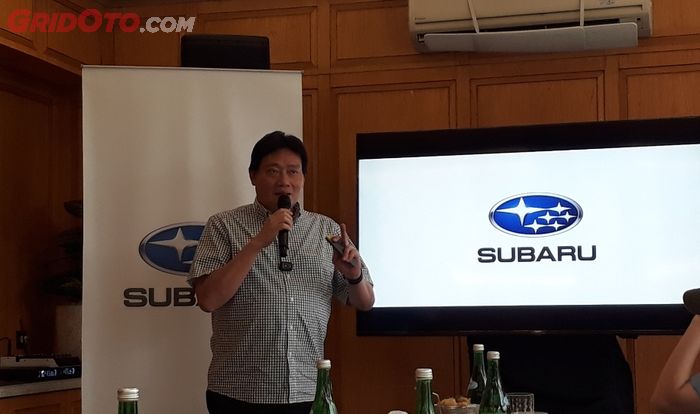 mobil listrik, subaru, Kendaraan elektrifikasi, Subaru Indonesia, PT Plaza auto mega, Subaru Solterra, Mobil Listrik Belum Jadi Target, Subaru Pilih Santai di Tengah Tren Elektrifikasi