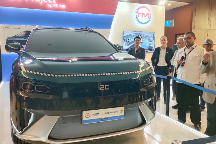 mobil listrik, GIIAS 2025, Concept Car i2C, PT Teknologi Militer Indonesia (TMI), Mengenal i2C, Mobil Listrik Konsep Karya Anak Bangsa Mejeng di GIIAS 2025
