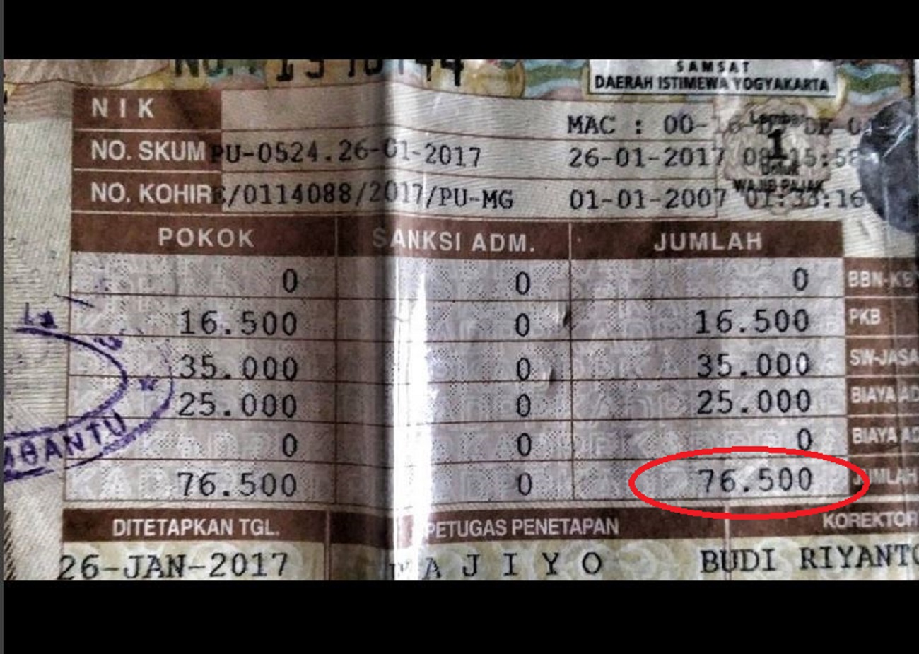 kalimantan tengah, perpanjang stnk, Perpanjang STNK Tanpa KTP, Perpanjang STNK Tanpa KTP Mulai Berlaku di Luar Jabar, Salah Satunya Provinsi Ini
