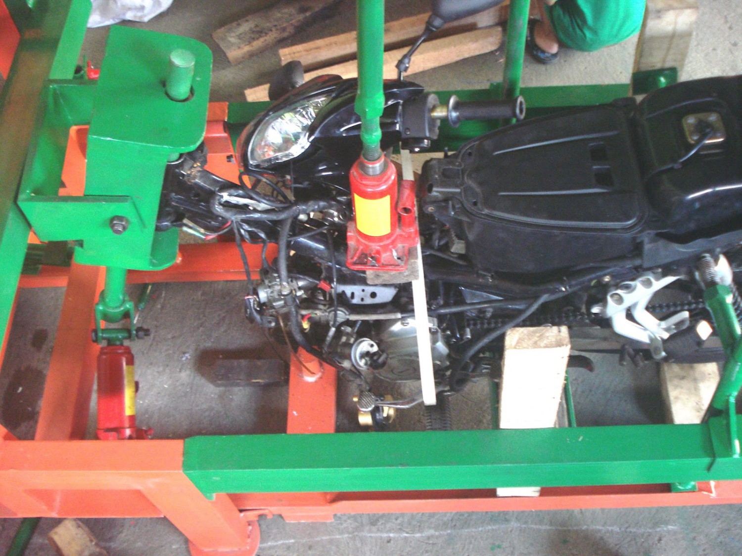 rangka, rangka motor, press rangka, Dapur Jaya Motor, Rangka Motor Bengkok Setelah Dipress Bisa Normal Lagi? Ini Kata Ahli