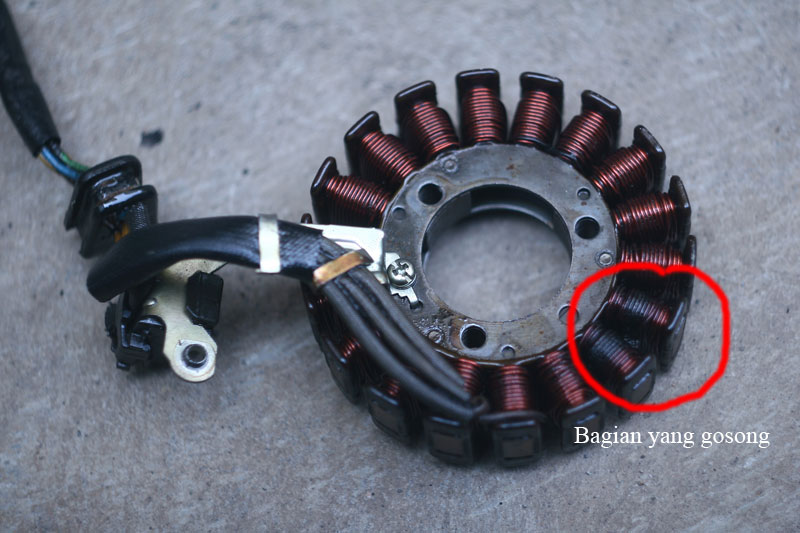 motor bekas, spul motor, penyebab spul gosong, spul motor gosong, spul motor bekas gosong, penyebab spul motor gosong, Jarang Disadari, Dua Hal Sepele Ini Bisa Bikin Spul Di Motor Bekas Gosong