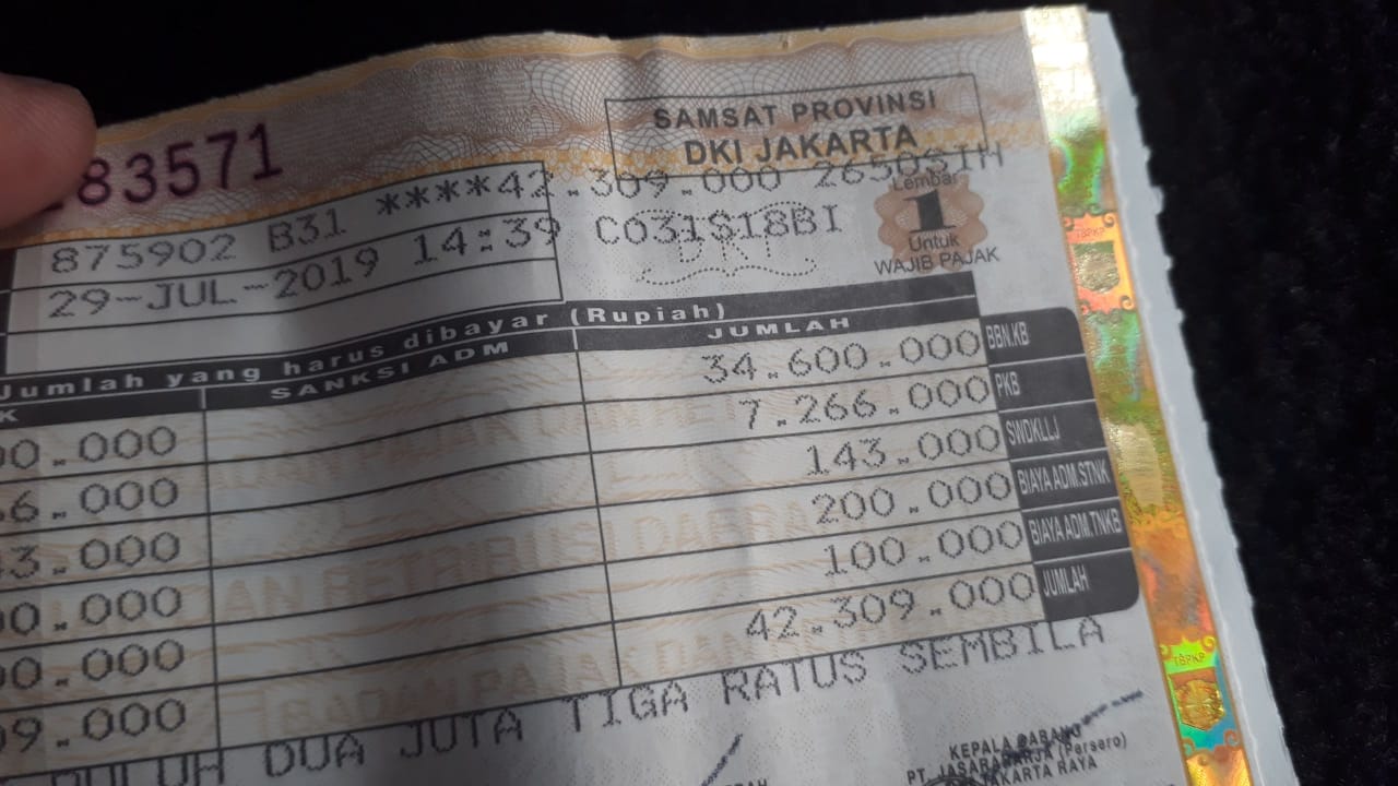 Pajak, pajak kendaraan, Pajak Kendaraan Berubah, Harga Jual Kendaraan, Dasar Pajak Kendaraan, Terasa Janggal, Ternyata Ini Sebab Nominal Pajak Kendaraan Bisa Berubah-ubah