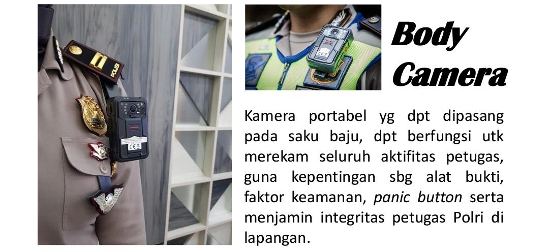body camera, body camera polisi, Bodycam Polisi, Kamera Badan Polisi, Body Camera Polisi Masih Dipertimbangkan, Aturan Teknis Akan Ada di Peraturan Turunan KUHAP