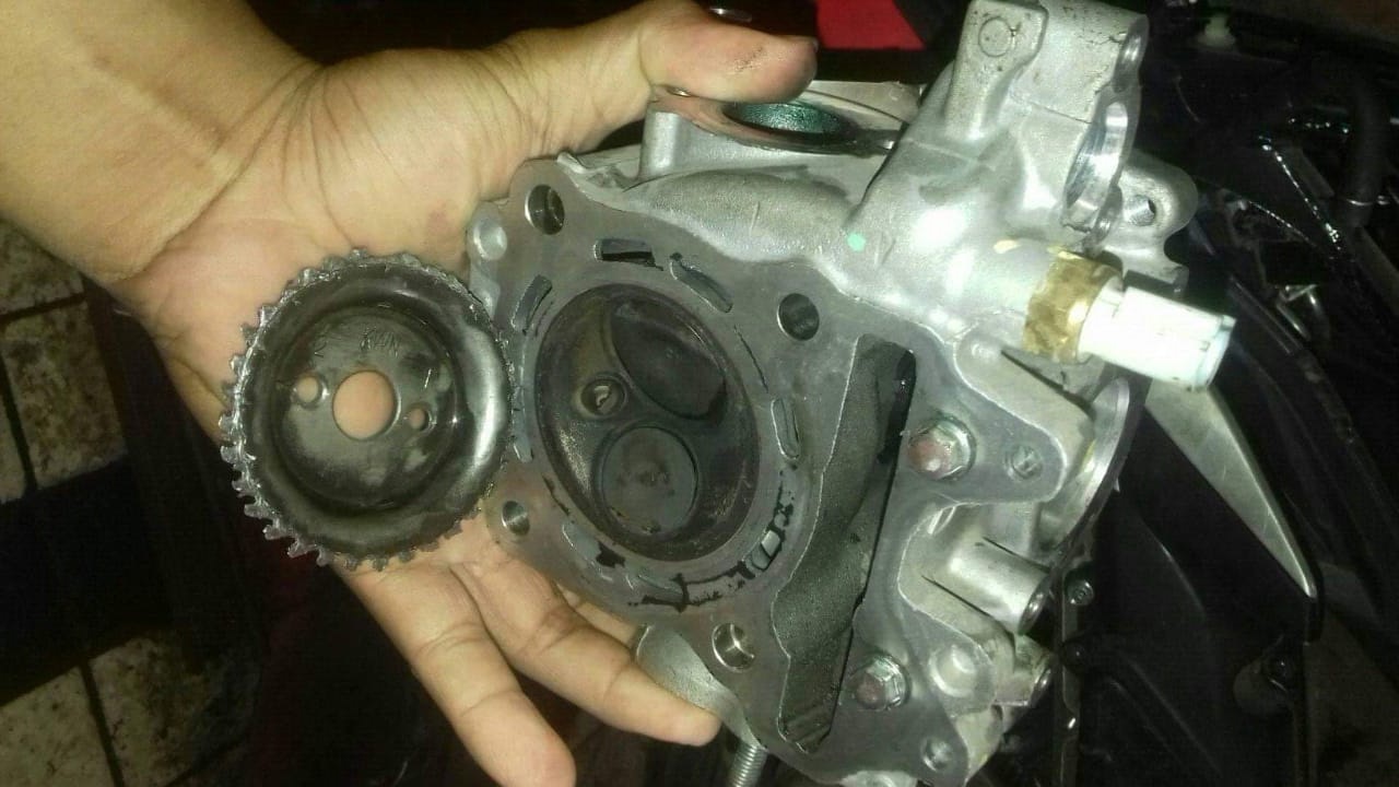 motor bekas, gigi sentrik, Gigi Sentrik Rusak, cara cek gigi sentrik, cara cek gigi sentrik motor, Waspadai Gigi Sentrik Di Motor Bekas Mulai Aus, Simak Ciri-cirinya