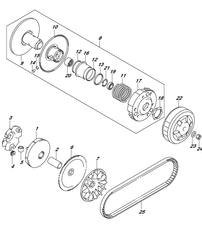 suzuki, motor matic, suzuki address, motor matic suzuki, cvt motor matic, cara merawat cvt, motor matic suzuki address, cara merawat cvt motor matic, Biar Tarikan joss, Begini Cara Mudah Merawat CVT Motor Matic Suzuki Address