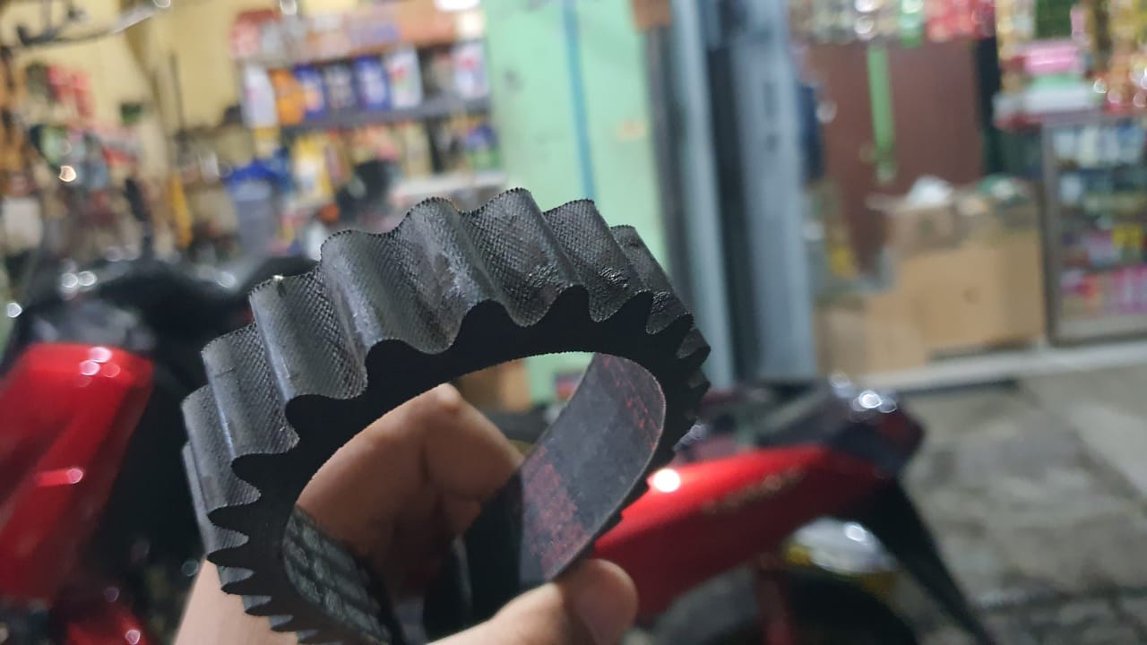 motor matic, honda beat, v-belt motor matic, penyebab v-belt cepat retak, penyebab v-belt honda beat cepat rusak, Ternyata Ini Penyebab V-belt Motor MAtic Honda BeAT Cepat Retak