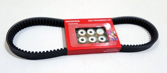 motor matic, roller, v-belt, roller motor matic, v-belt motor matic, Alasan Kenapa V-belt Dan Roller Motor Matic Harus Diganti Barengan