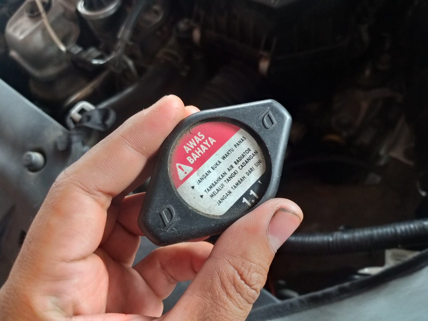 Radiator, karat, karet, tekanan, radiator coolant, tutup radiator, sistem pendingin, Banyak yang Terkecoh, Tutup Radiator Mobil Wajib Diganti Kalau Begini