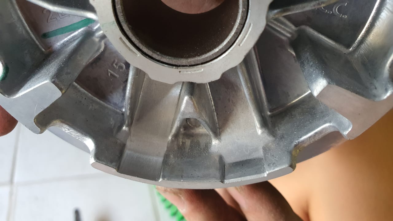 roller, cvt motor matic, kerok jalur roller, BWorkshop, Kerok Pulley Skutik Bikin Roller Cepat Peyang? Ini Kata Bengkel