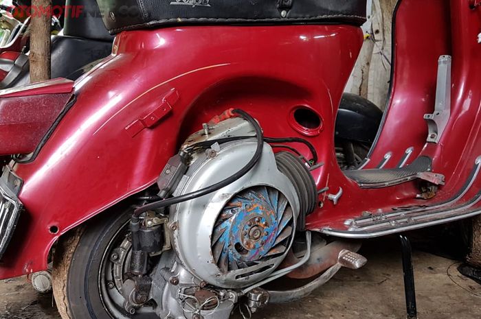 vespa, vespa 2-tak, restorasi vespa 2-tak, YZM Garage, restorasi Vespa, Siap Gaspol Harian Sampai Turing, Segini Biaya  Restorasi Mesin Vespa 2-Tak