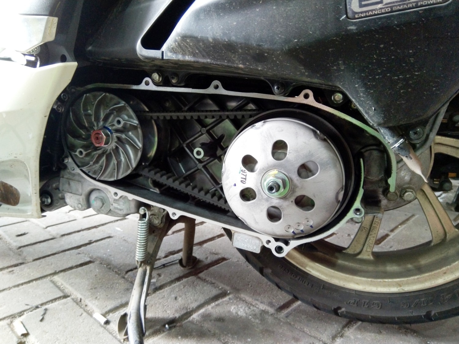motor matic, gemuk cvt, gemuk cvt palsu, gemuk palsu, dampak gemuk cvt palsu, Begini Dampak Gemuk Palsu Ke CVT Motor Matic, Siap-siap Saldo ATM Tiris
