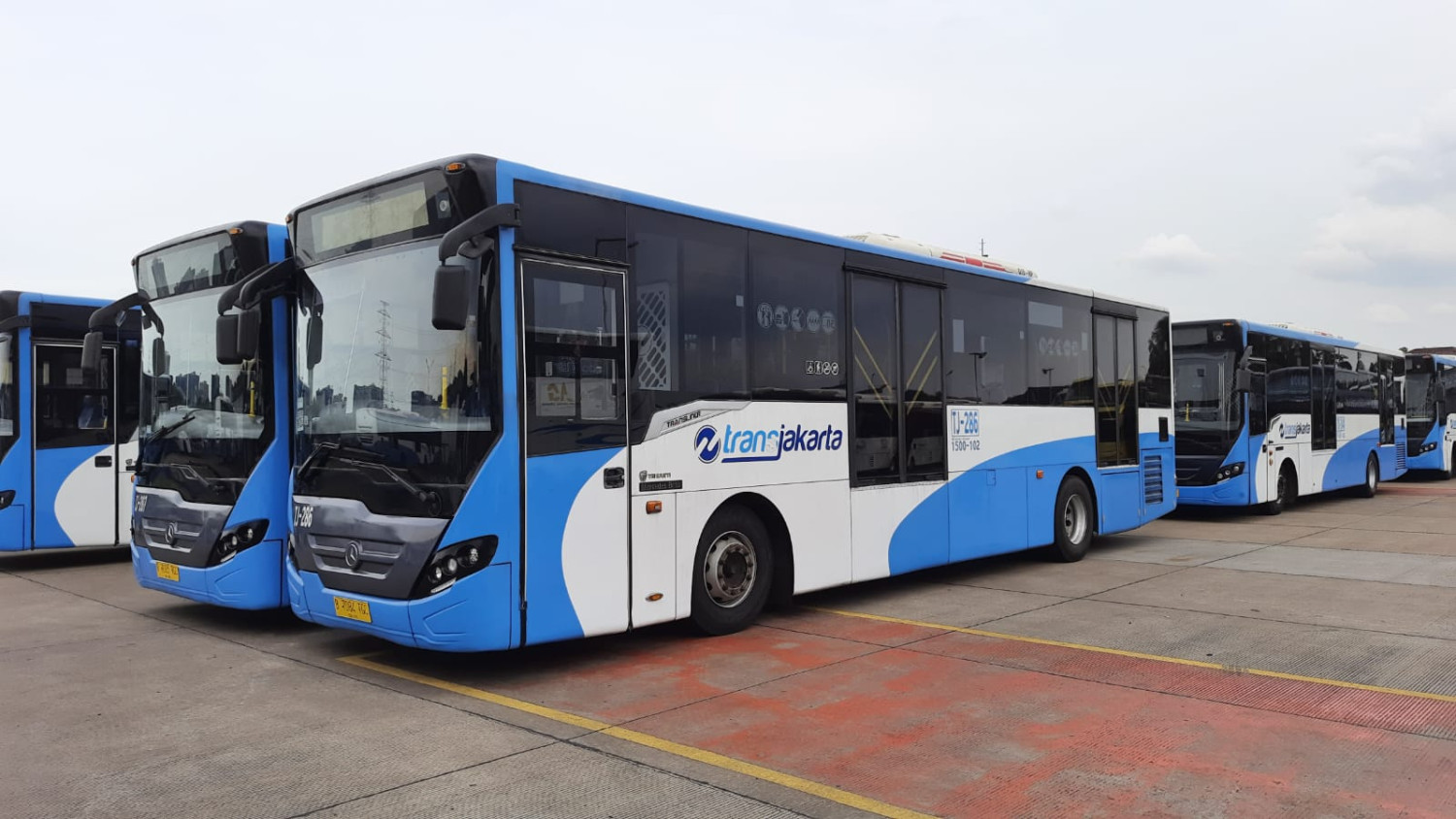 bus transjakarta, pekerja swasta, naik transjakarta gratis, Pekerja Swasta di Jakarta Bisa Naik TransJakarta, MRT dan LRT Gratis, Cara dan Syaratnya Begini