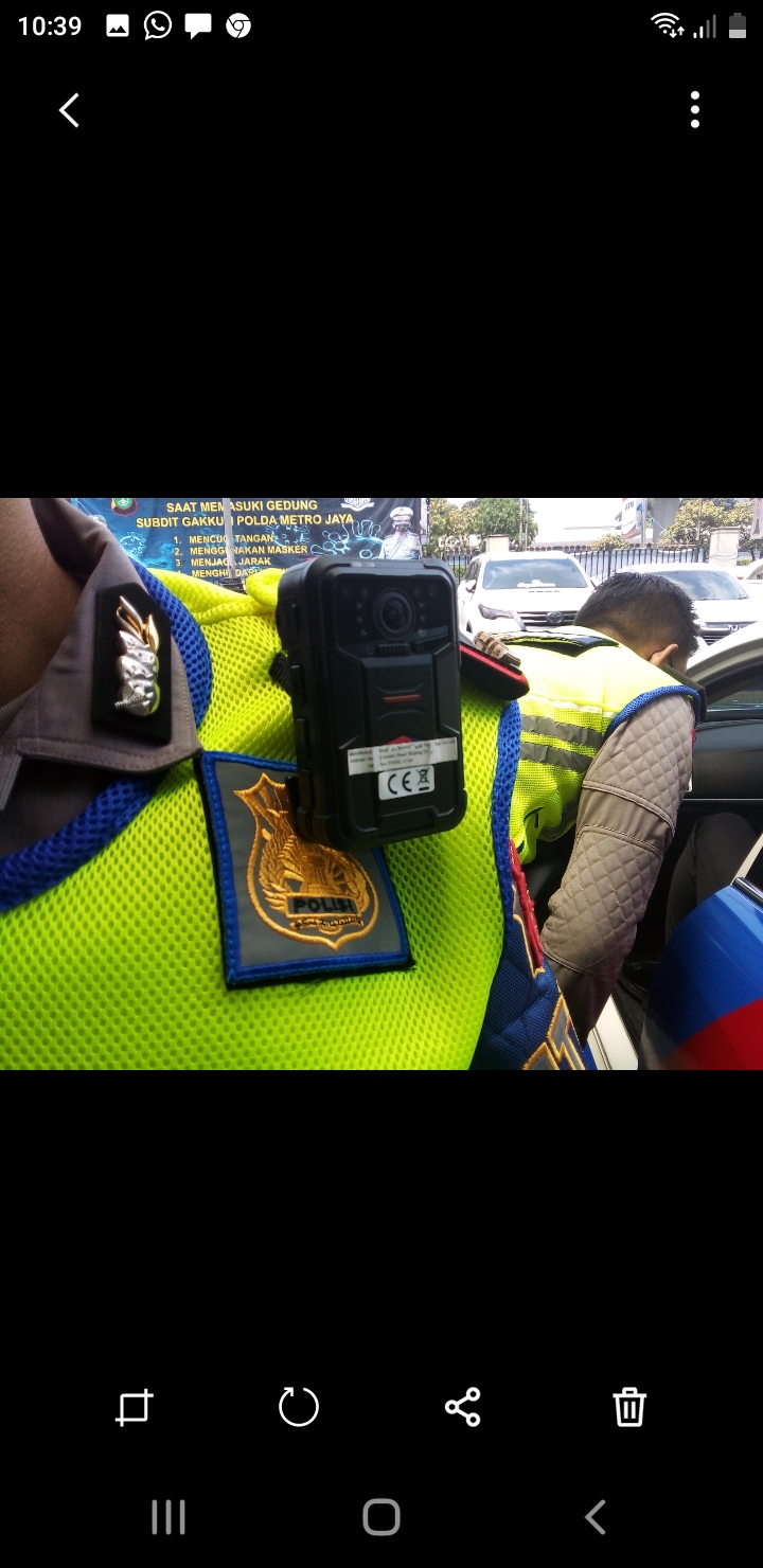 body camera, body camera polisi, Bodycam Polisi, Kamera Badan Polisi, Body Camera Polisi Masih Dipertimbangkan, Aturan Teknis Akan Ada di Peraturan Turunan KUHAP