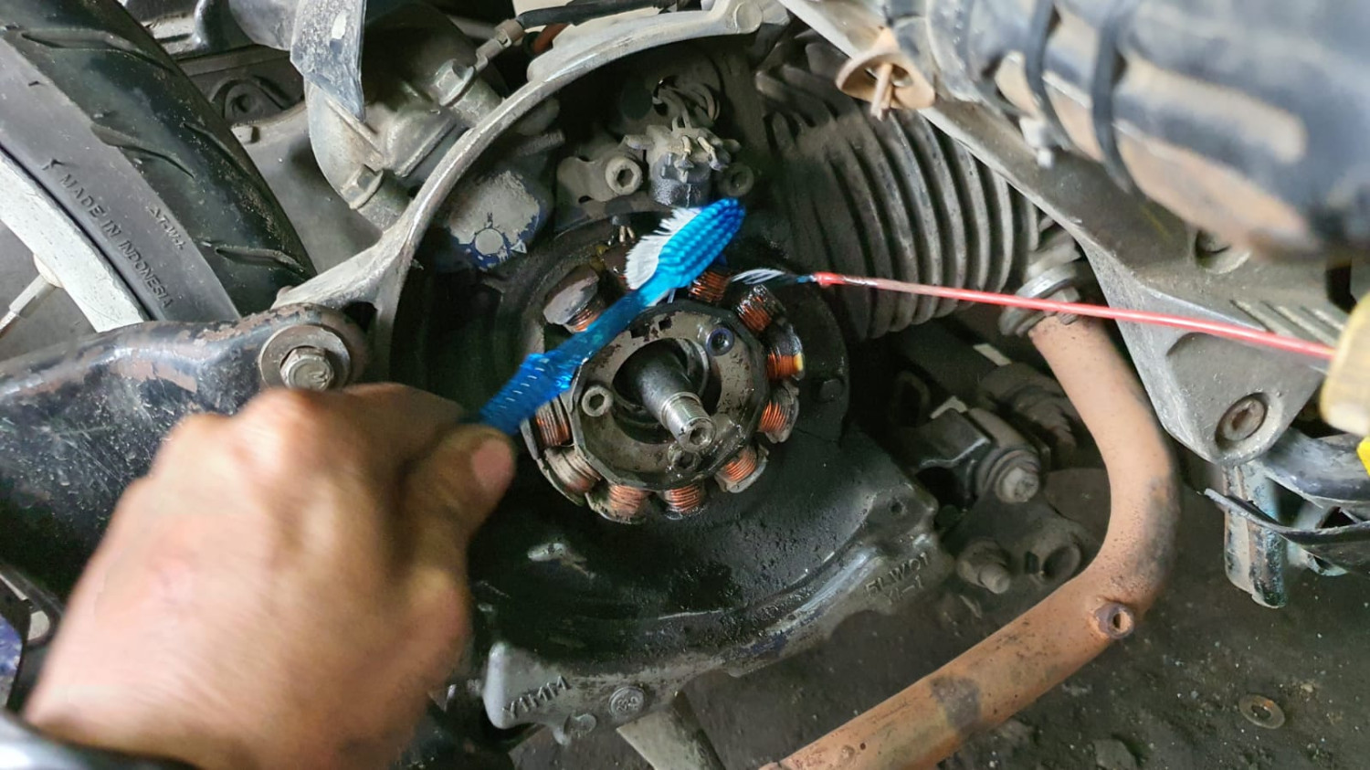 aki motor, aki soak, Nday Fashion Lightning (NFL), Bukan Cuma Spul dan Kiprok Rusak, Ini Penyebab Lain Aki Motor Soak