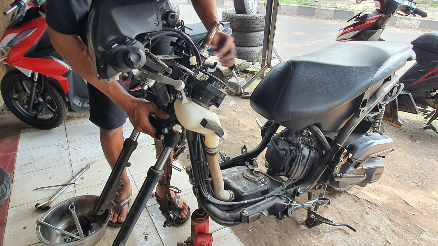 segitiga, motor bekas, segitiga motor, segitiga motor bengkok, gejala segitiga motor bengkok, ciri segitiga motor bengkok, Harus Tahu, Begini Gejala Yang Muncul Saat Segitiga Motor Bekas Bengkok