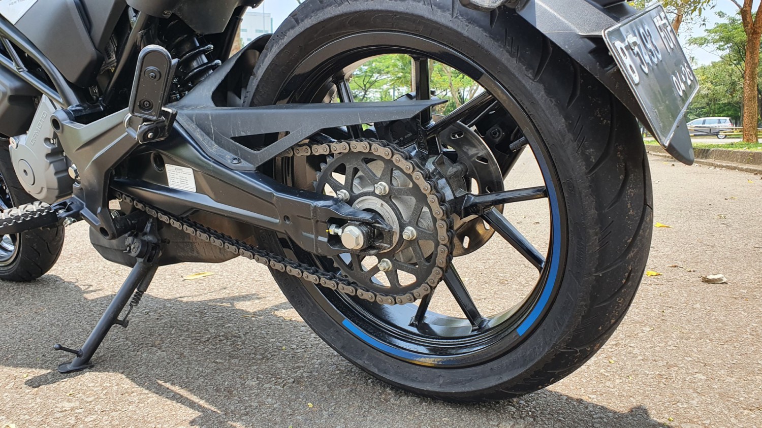 motor bekas, teromol, karet teromol, karet damper, cara cek karet teromol, teromol motor, Begini Cek Mudah Cek Karet Teromol Roda Belakang Motor Bekas