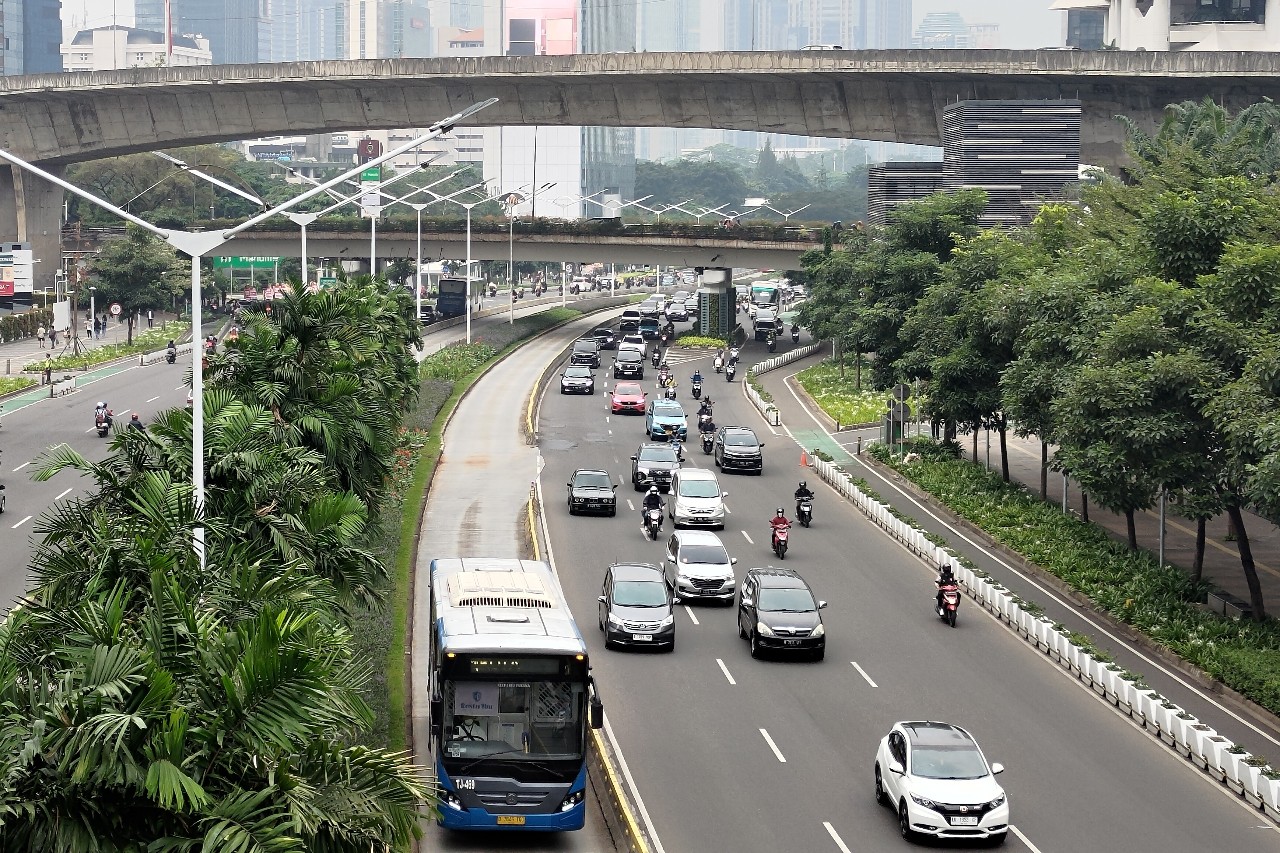 jalan jenderal sudirman jakarta, Rekayasa Lalu Lintas Jakarta, Proyek Galian Jakarta, Jalan Sudirman Jakarta, Proyek Galian Satroni Jalan Sudirman Jakarta, Hingga Januari 2026 Berlaku Rekaya Lalu Lintas Begini