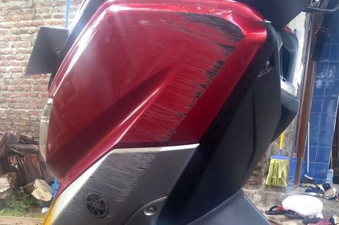 yamaha, yamaha nmax, motor matic, motor matic yamaha nmax, motor matic nmax, Ternyata Bodi Yamaha NMAX Lecet-lecet Mending Ganti Baru