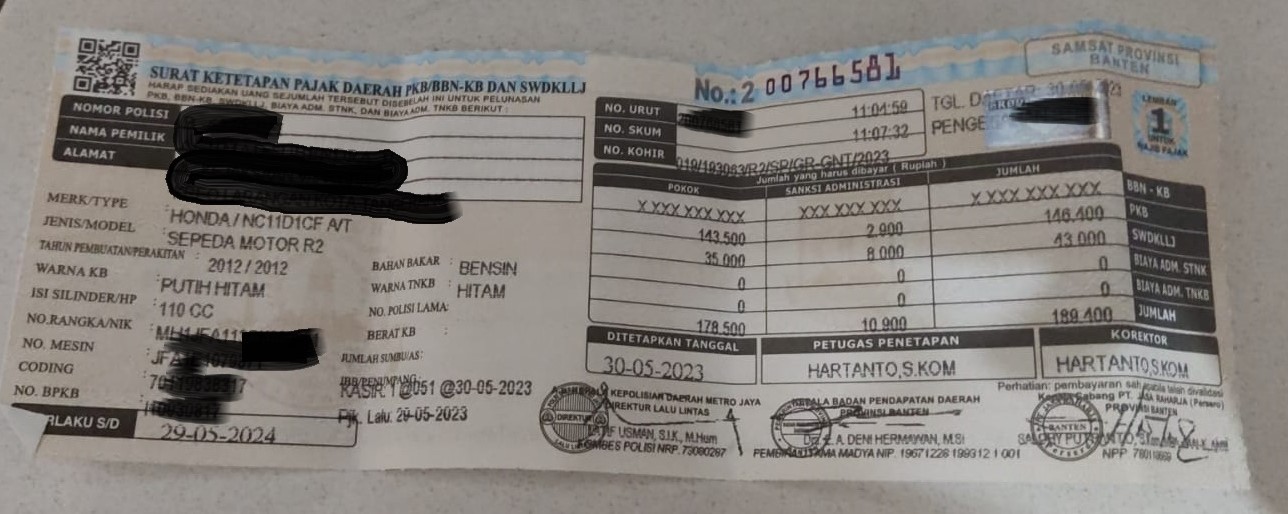 Pajak, pajak kendaraan, Pajak Kendaraan Berubah, Harga Jual Kendaraan, Dasar Pajak Kendaraan, Terasa Janggal, Ternyata Ini Sebab Nominal Pajak Kendaraan Bisa Berubah-ubah