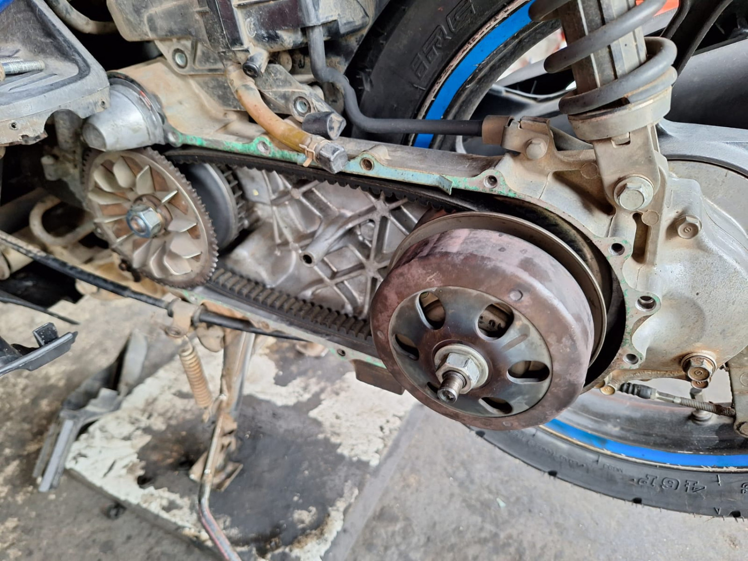 motor matic, cvt motor matic, cvt motor matic dengung, penyebab cvt motor matic berdengung, kenapa cvt motor matic dengung, Persiapan Turing Lebaran, Ini Penyebab Di Area CVT Motor Matic Bunyi Dengung
