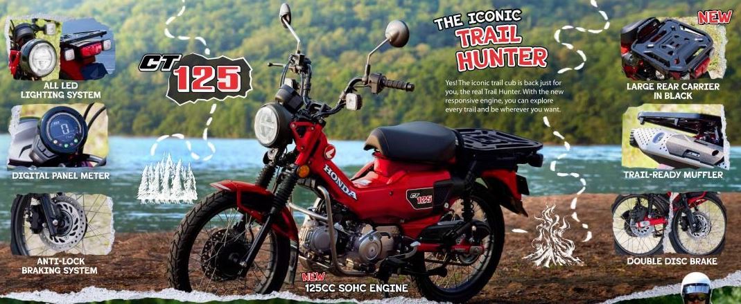 honda, motor bebek, bebek trail, Honda CT125, harga honda ct125, Cocok Buat Tampil Kalcer, Segini Harga Baru Bebek Trail Honda CT125 April 2026