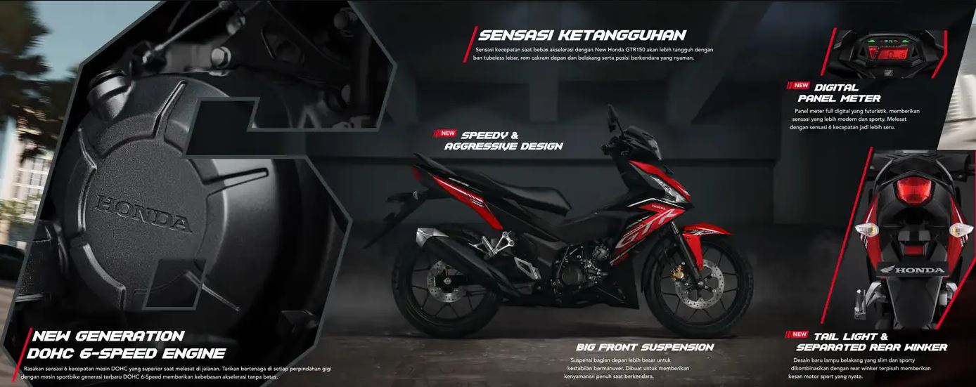 honda, motor bebek, honda supra gtr 150, bebek super, harga Honda Supra GTR 150, Pilihan Motor Bebek Super Bergaya Sporty, Cek Harga Honda Supra GTR 150 April 2026