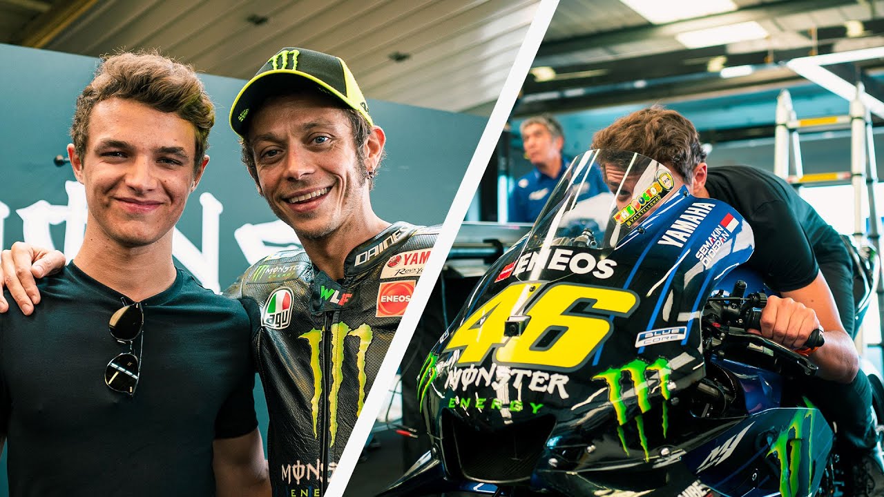 Valentino Rossi, Lando Norris, Juara Dunia F1 2025, Formula 1 2025, Klasemen Akhir F1 2025, Lando Norris Juara Dunia F1 2025, Idolanya Legenda Hidup MotoGP Beri Ucapan Selamat