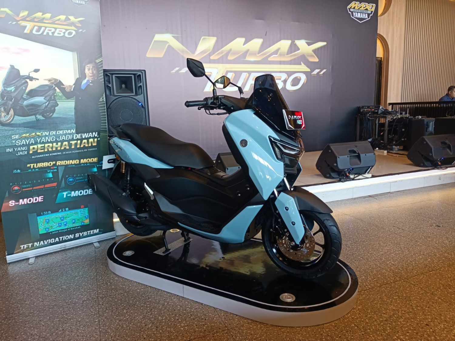 NMAX, sumatera, penjualan motor, maxi series, Alfa Scorpii, Di Sumatera Penjualan Motor Yamaha di Segmen Premium Lebih Laris