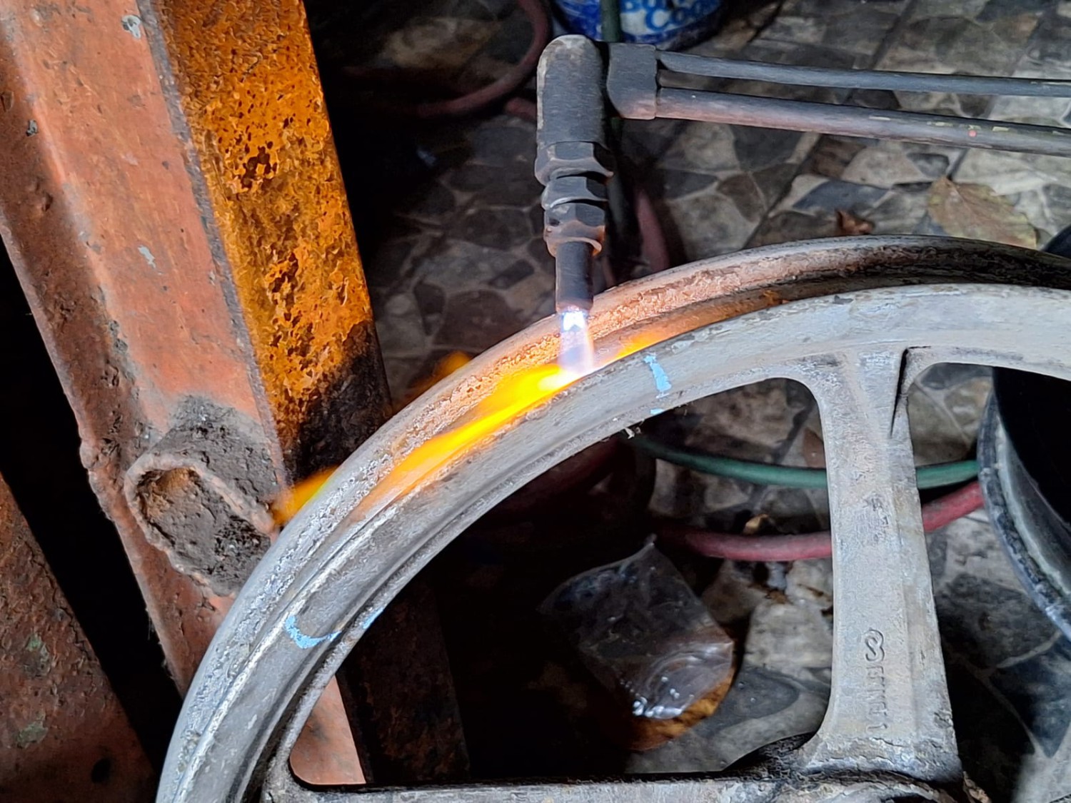 pelek, pelek motor, cnc alumunium, press pelek, Pelek Aluminium Peyang Ternyata Masih Bisa Dipress, Ini Syaratnya