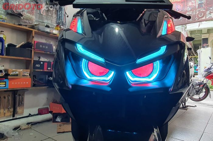 autovision, lampu projector, projie biled, Cocok Buat Turing Libur Lebaran, Ini Kelebihan Pasang Lampu Projector Biled di Motor