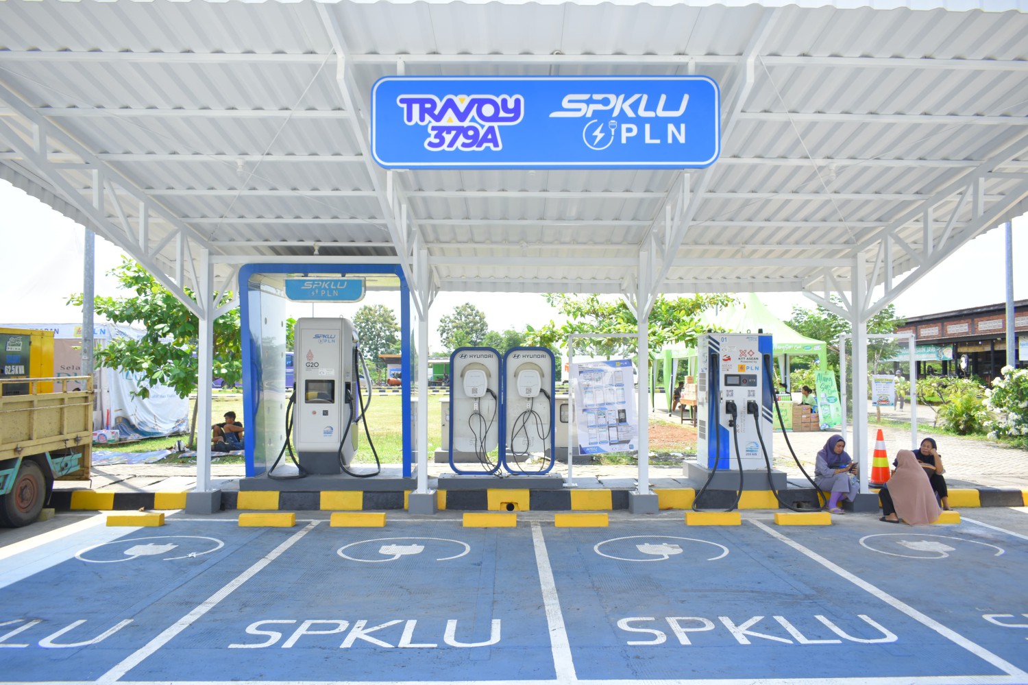 jasa marga, nataru, SPKLU, Natal dan Tahun Baru (Nataru), Jelang Nataru, SPKLU Fast Charging di Tol Bertambah Jadi 172 Unit