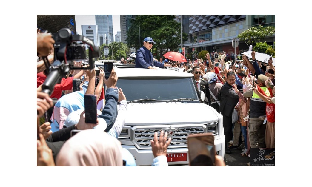 prabowo subianto, mobil kepresidenan prabowo, Mobil Kepresidenan Baru, Prabowo Minta Mobil Baru, Mobil Kaca Kepresidenan, Prabowo Pesan Mobil Kepresidenan Baru, Minta Berbahan Kaca Karena Kelelahan Berdiri di Sunroof