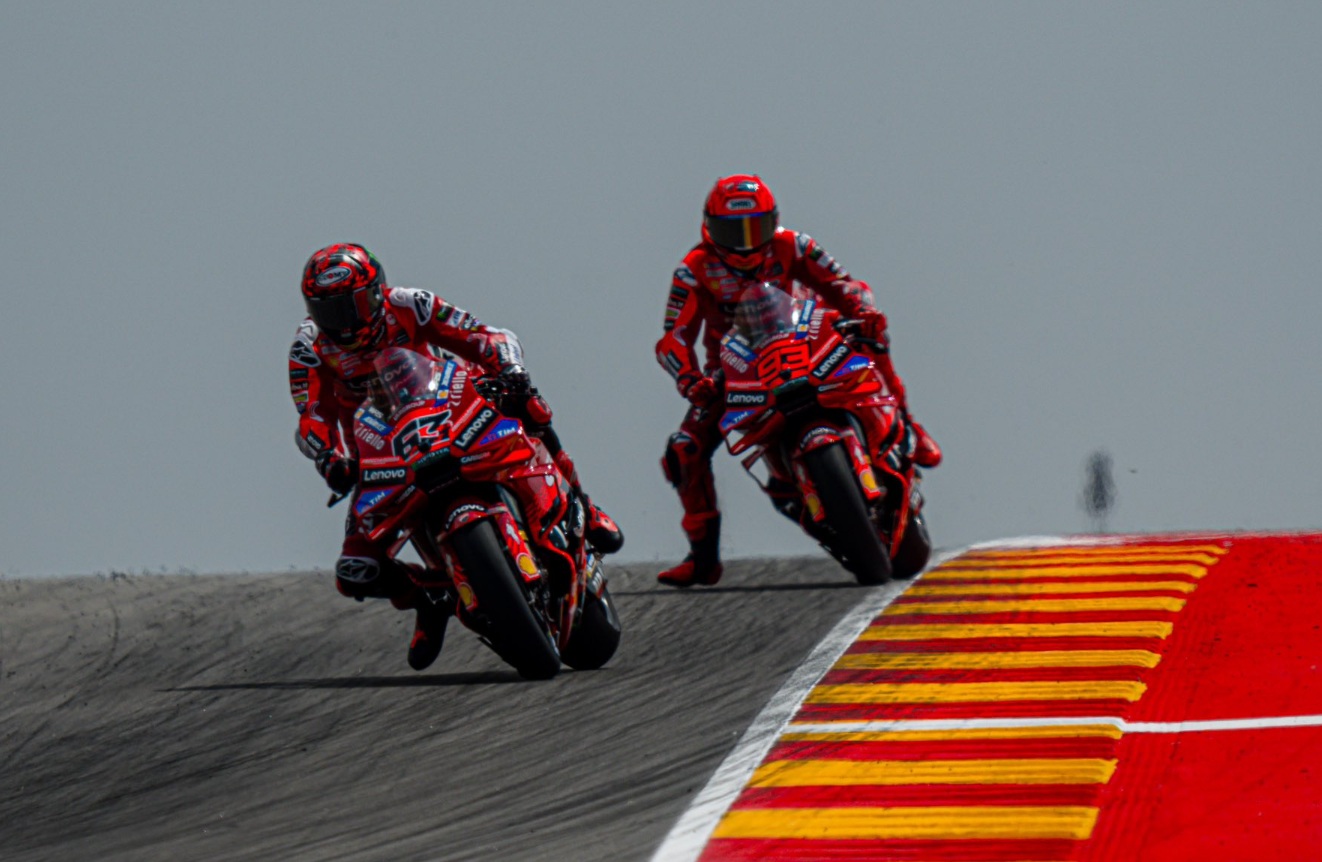 Ducati, aprilia, Motor Ducati, motogp 2026, fransesco bagnaia, Kelemahan Ducati Ketahuan, Rival Mulai Unggul di Dua Hal Ini