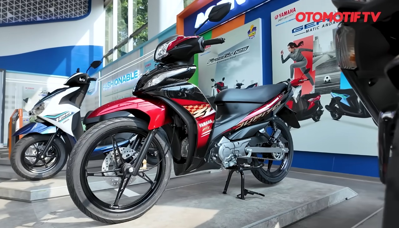 yamaha, jupiter z1, yamaha vega force, mx king 150, Motor Bebek Yamaha, Bukan Cuma Skutik, Yamaha Sebut Motor Bebek Masih Punya Pasar Kuat di Daerah