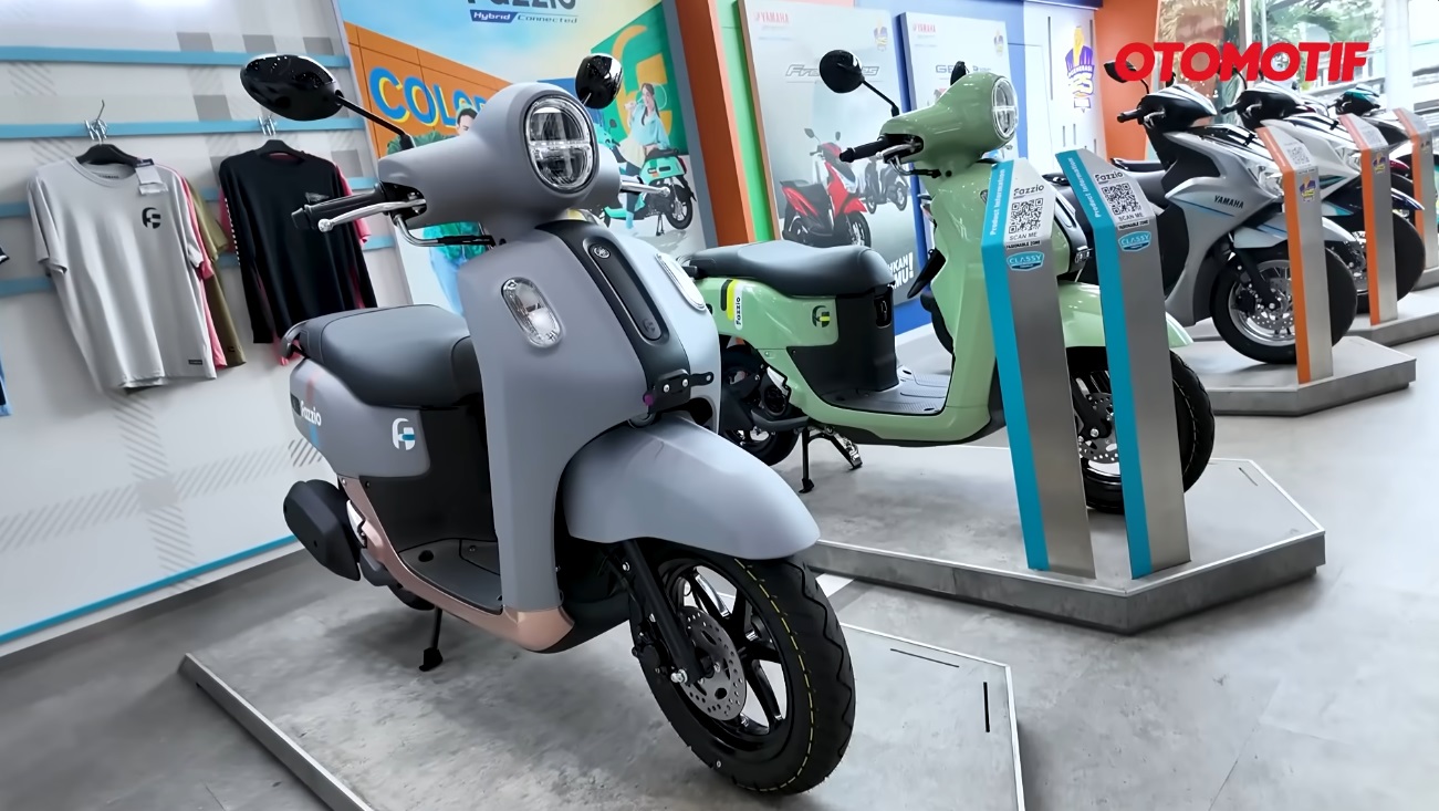 honda scoopy, harga motor yamaha, harga motor baru, Harga honda scoopy, Yamaha Fazzio, Harga Yamaha Fazzio, Saingan Berat Scoopy, Intip Harga 3 Tipe Yamaha Fazzio November 2025