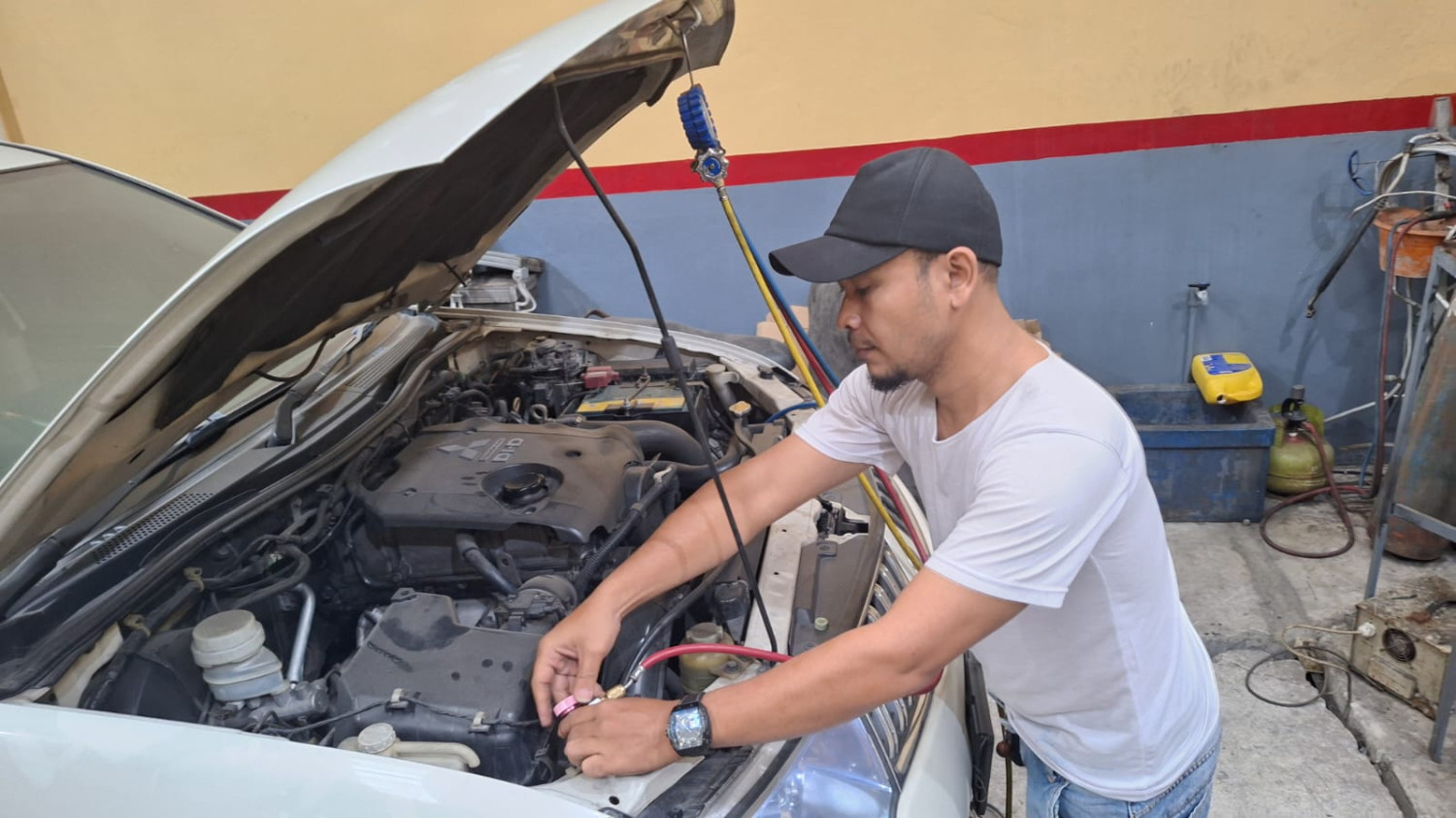 freon, toyota kijang innova, reborn, evaporator, oli kompresor, Servis AC Toyota Kijang Innova di Bengkel, Segini Biayanya
