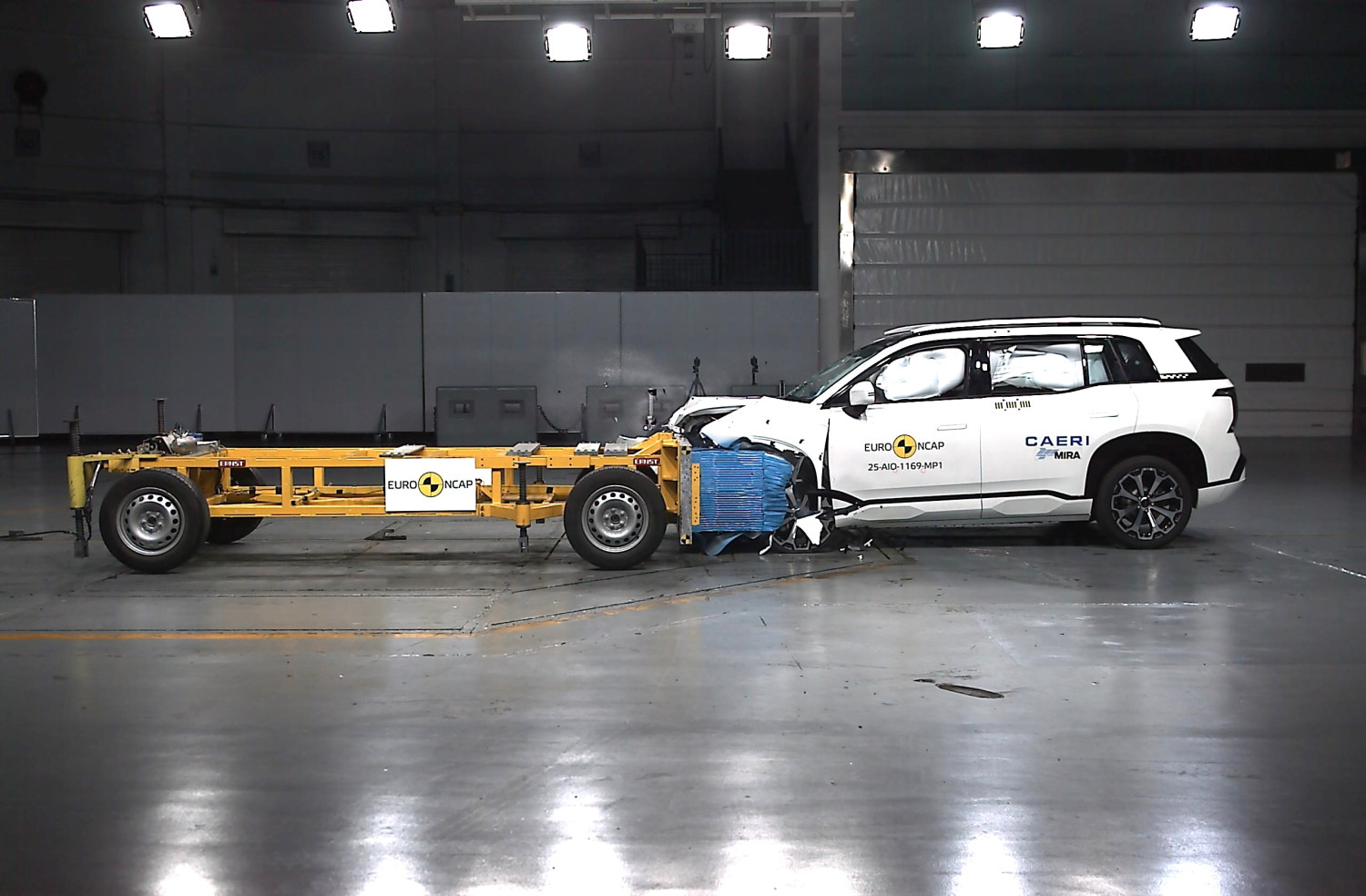 euro ncap, uji tabrak, SUV Listrik, AION, Aion v, SUV Listrik AION V Lolos Uji Tabrak Eropa, Raih Penghargaan Bintang 5