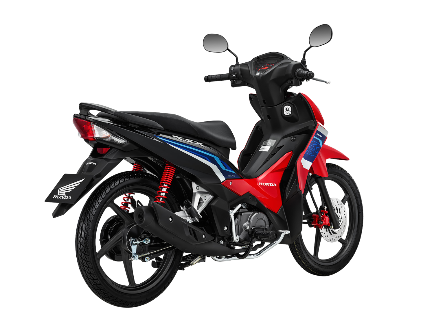 bank plecit, revo, honda revo, Motor Bebek Honda, Pamer Striping Ala CBR, Honda Rilis Revo Terbaru Andalan Bank Plecit