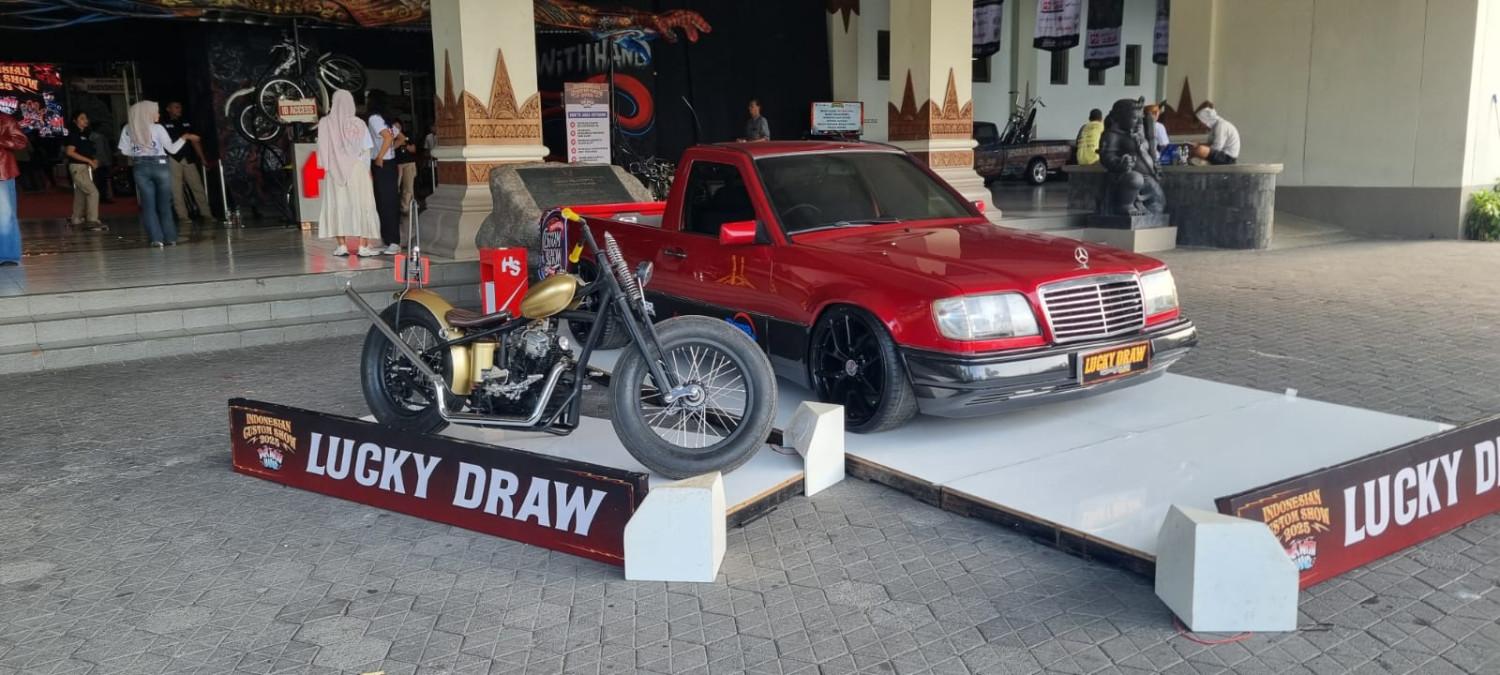 chopper, yamaha scorpio, Mercy Boxer, Indonesian Custom Show (ICS), kupu kupu malam, ics 2025, Modal Rp 50 Ribu, Scorpio Chopper dan Mercy Boxer Pikap Siap Jadi Rebutan di ICS 2025