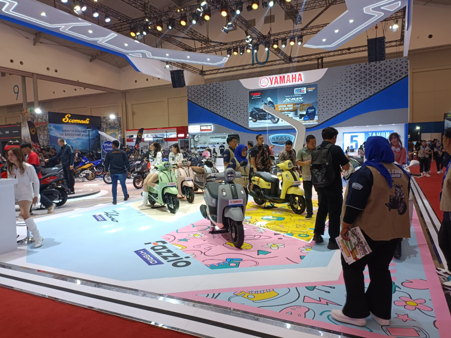 yamaha, penjualan motor, pasar motor, data aisi, data gaikindo, Saat Pasar Mobil Turun, Penjualan Motor Nasional Masih Bertahan