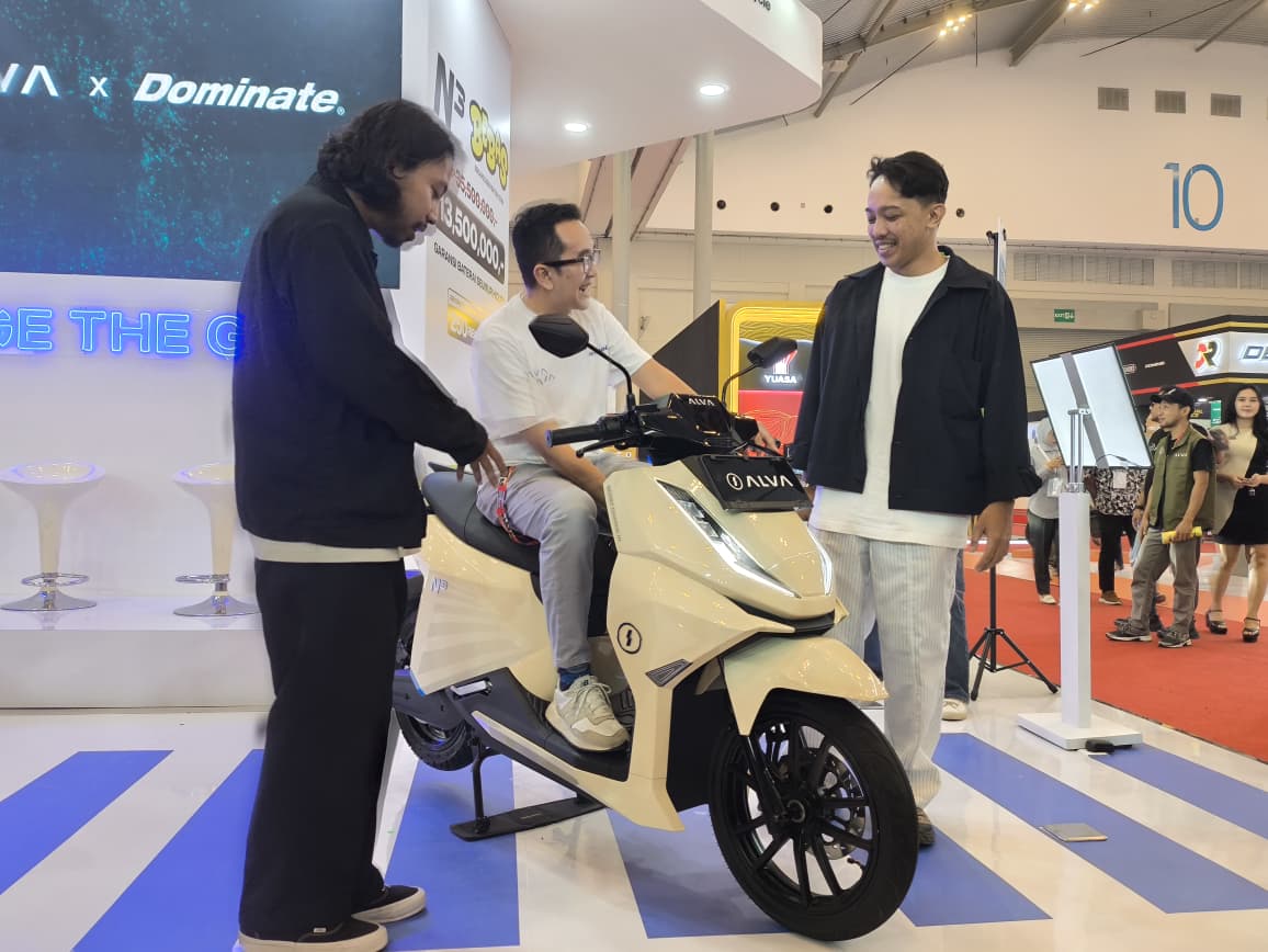 motor listrik, alva, IMOS, dominATE, IMOS 2025, Bidik Kalangan di Luar Dunia Otomotif, ALVA Jalin Kolaborasi dengan Dominate